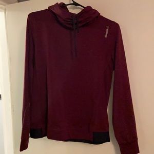 Reebok women’s Medium maroon hoodie